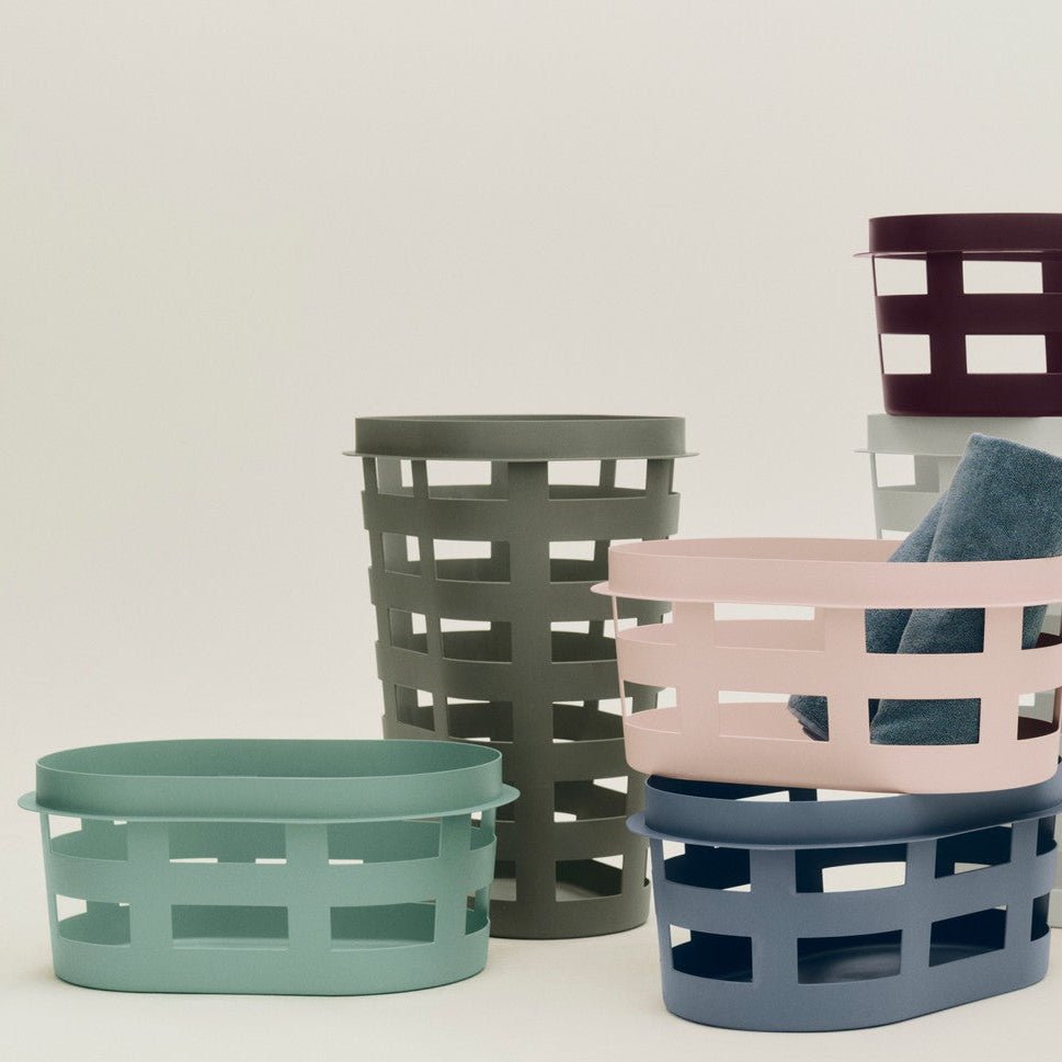 HAY Wäschekorb Basket Grün – Design Aufbewahrungskorb kaufen –