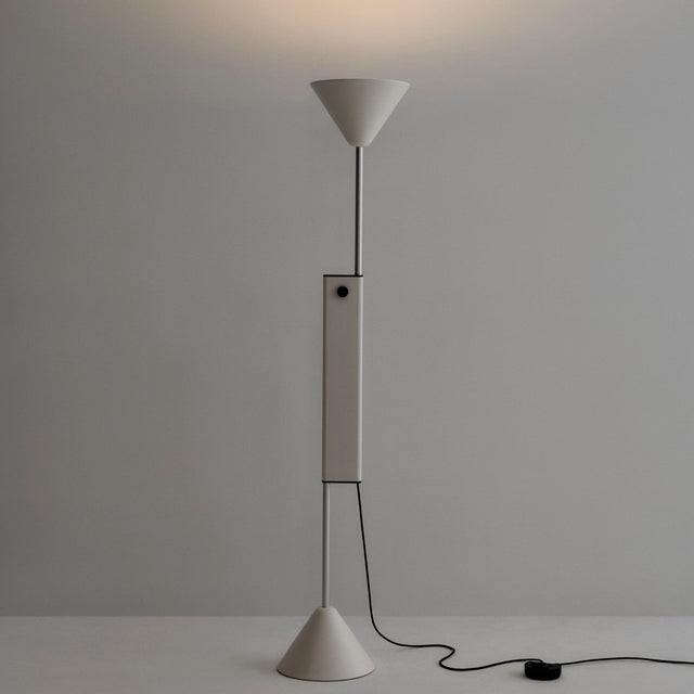 Höhenverstellbare Stehleuchte Twist Cream White - Hay