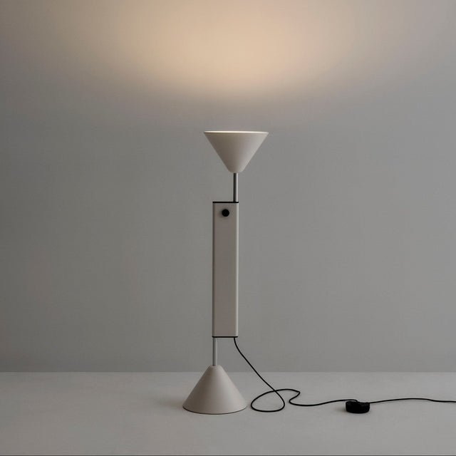 Höhenverstellbare Stehleuchte Twist Cream White - Hay