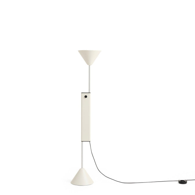 Höhenverstellbare Stehleuchte Twist Cream White - Hay