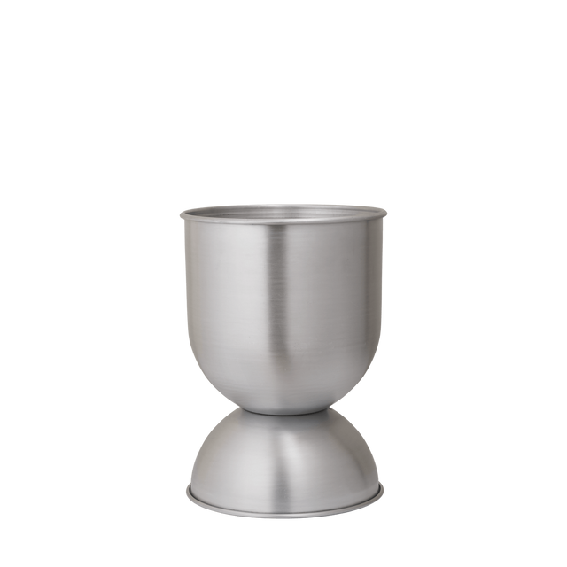Hourglass Blumentopf Aluminium 42cm Small - ferm LIVING