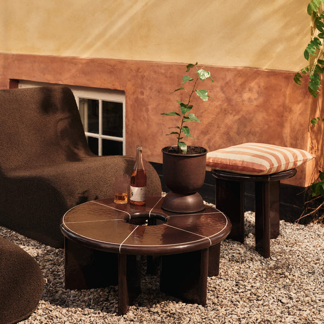 Hourglass Blumentopf Rost 59cm Medium - ferm LIVING