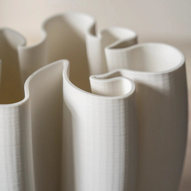 ISAA Vase Zanclus, organische Wellenform im 3d Druck