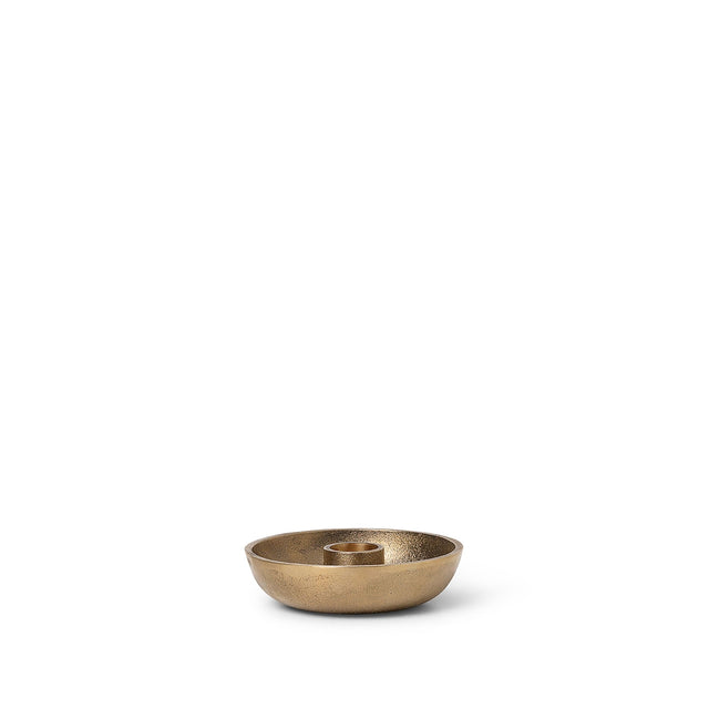 Kerzenhalter Bowl Single Brass - ferm LIVING
