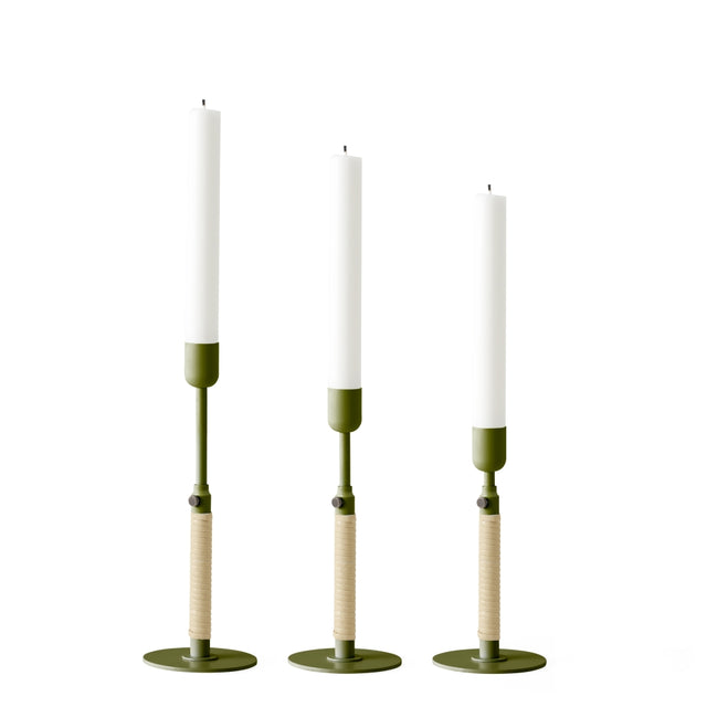 Kerzenhalter Duca Olive Green - AUDO