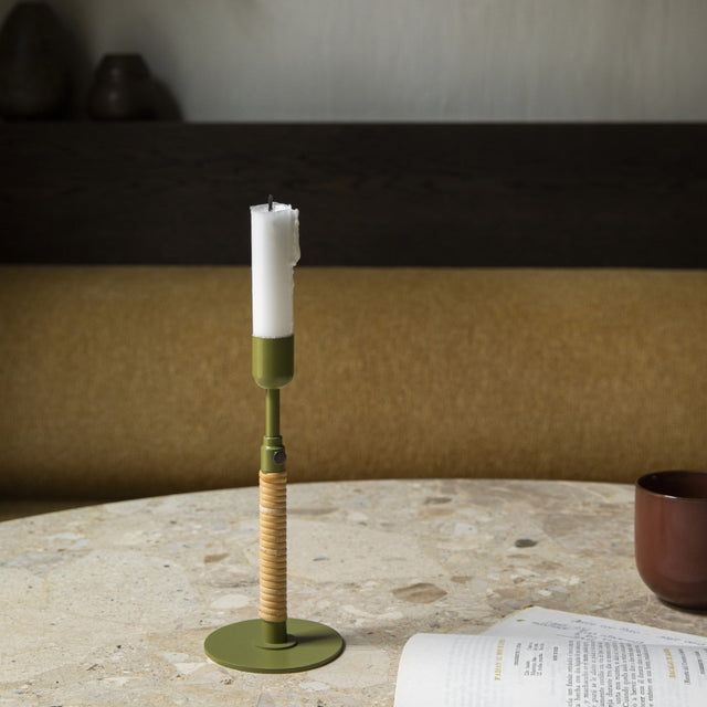 Kerzenhalter Duca Olive Green - AUDO