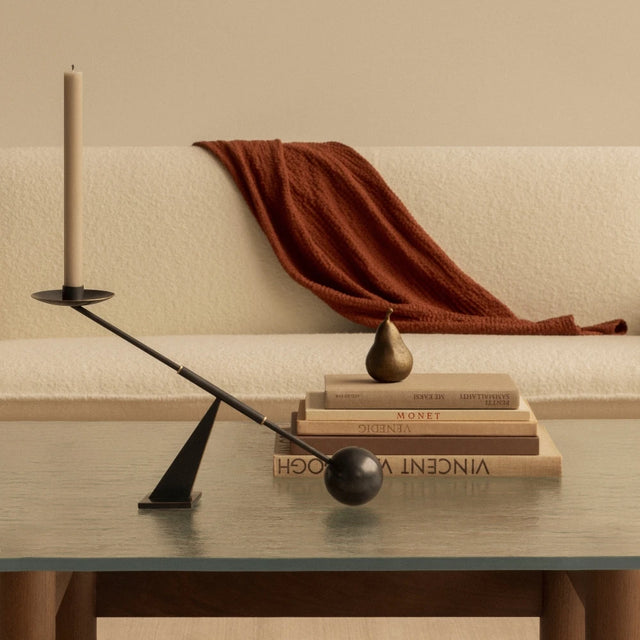 Interconnect Kerzenhalter schwarz – Stimmungsbild