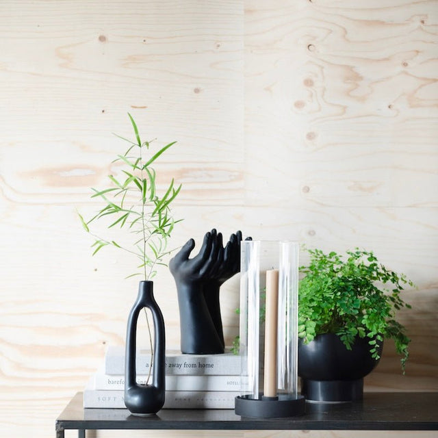 Kerzenhalter Windlicht Megan weiß - Wikholmform - DesignWe.Love