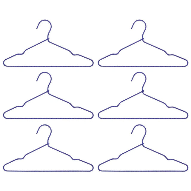 Kleiderbügel Wire Blau 6er Set - House Doctor