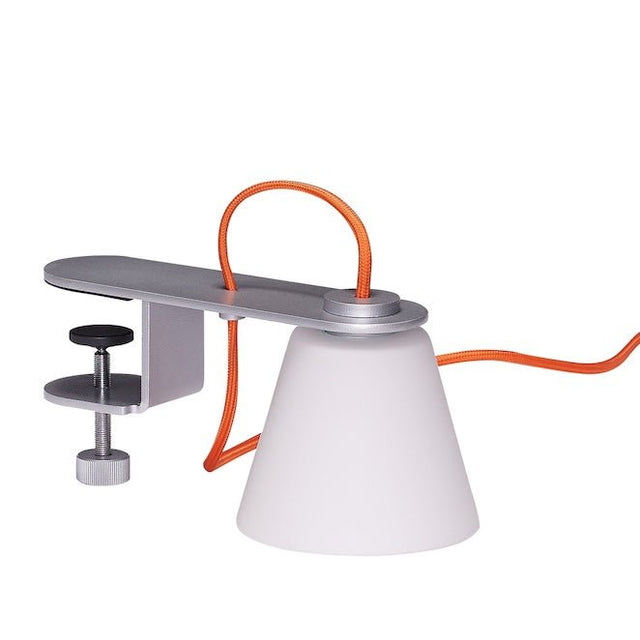 Klemmleuchte Lure Metallic Silber - Hübsch Interior - DesignWe.Love