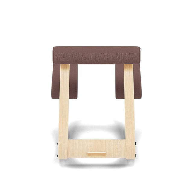 Varier Kniestuhl Variable, Holzfarbe Esche natur, Bezug Braun (Tonal 64211) – Ansicht 3