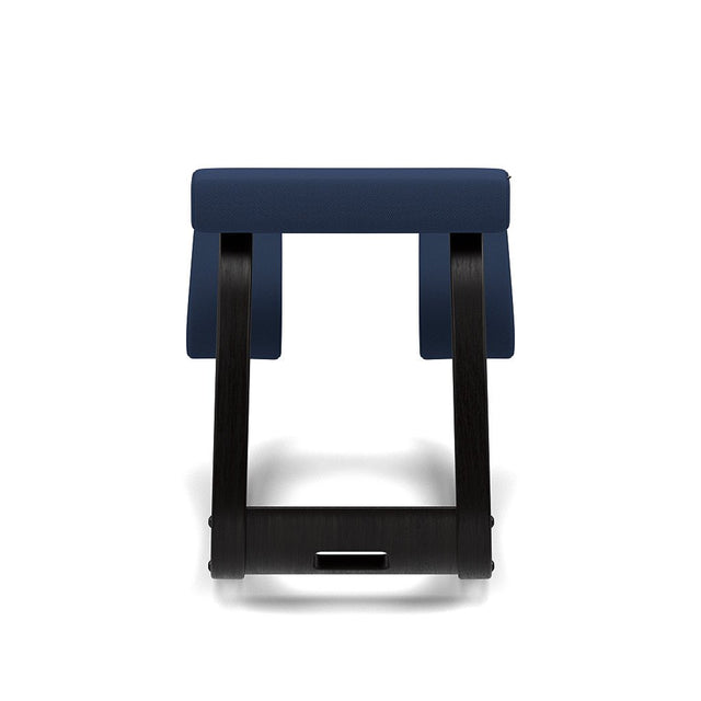 Varier Kniestuhl Variable, Holzfarbe Esche schwarz, Bezug Blau (Tonal 66286) – Ansicht 3