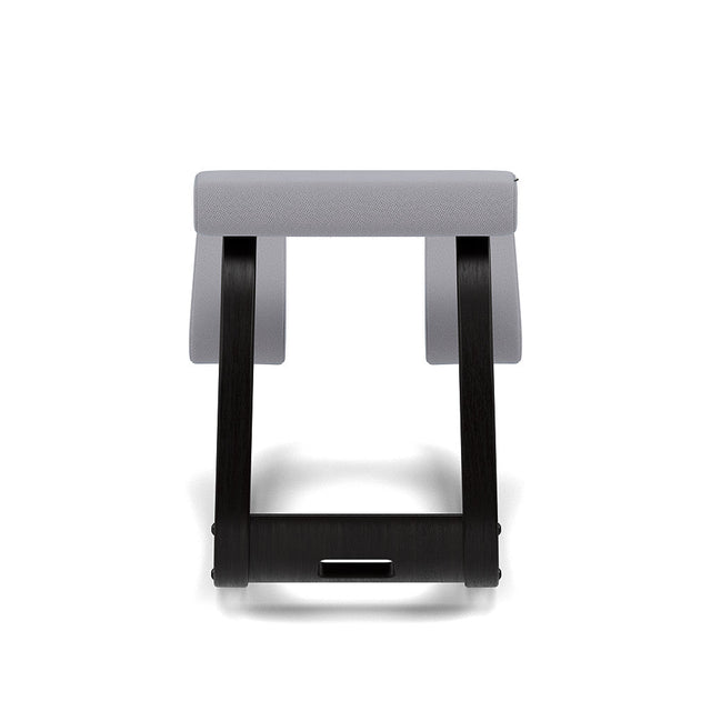 Varier Kniestuhl Variable, Holzfarbe Esche schwarz, Bezug Grau (Tonal 60123) – Ansicht 3