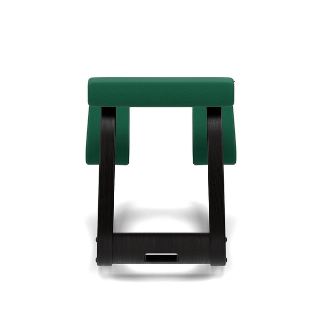Varier Kniestuhl Variable, Holzfarbe Esche schwarz, Bezug Grün (Tonal 68206) – Ansicht 3