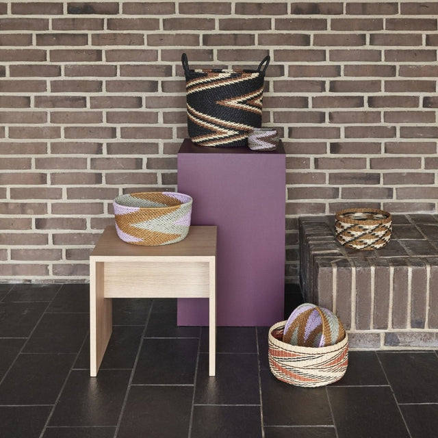 Körbe Zig Zag - Hübsch Interior - DesignWe.Love