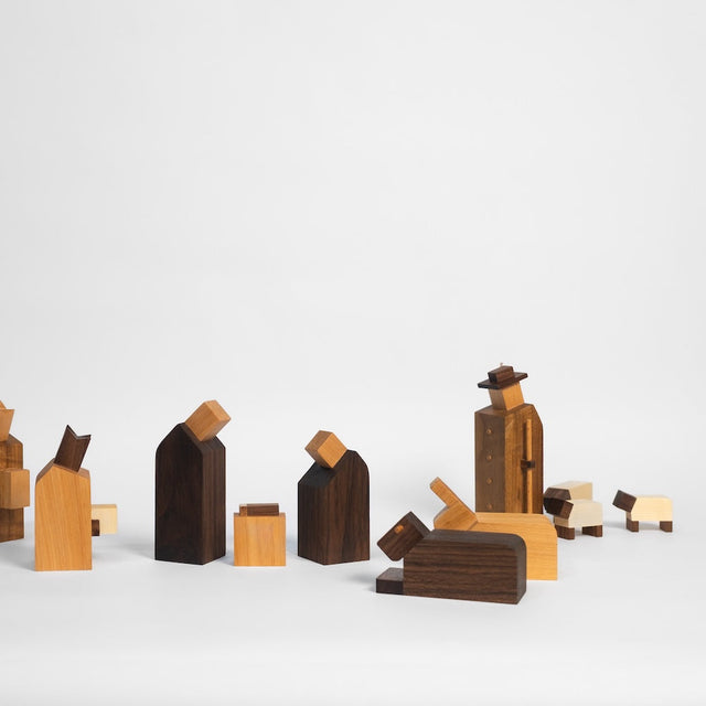 Krippenfiguren Ochs und Esel - DesignWe.Love