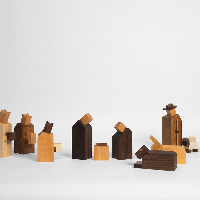 Krippenset aus Holz handgefertigt - DesignWe.Love