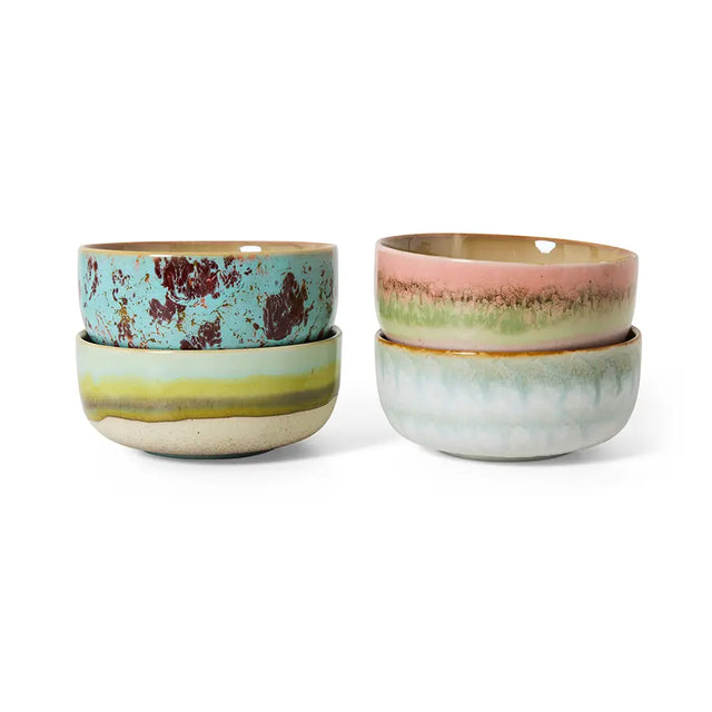 Dessertschalen 70s Ceramics – 4er Set & einzeln - HKliving