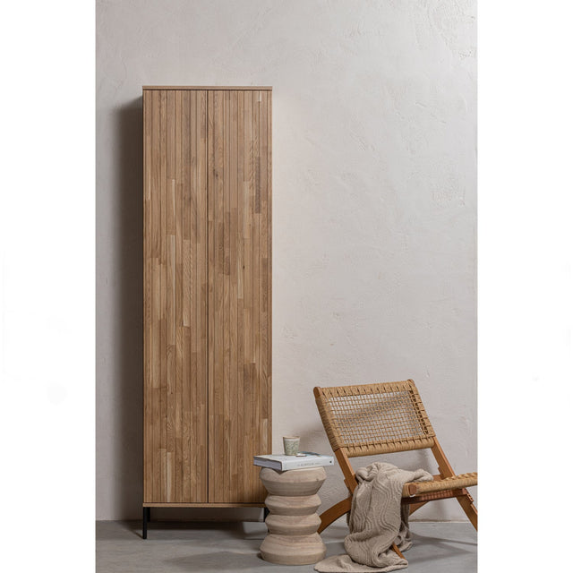 Küchenschrank Gravure mit Schublade Eiche Natur - Woood - DesignWe.Love