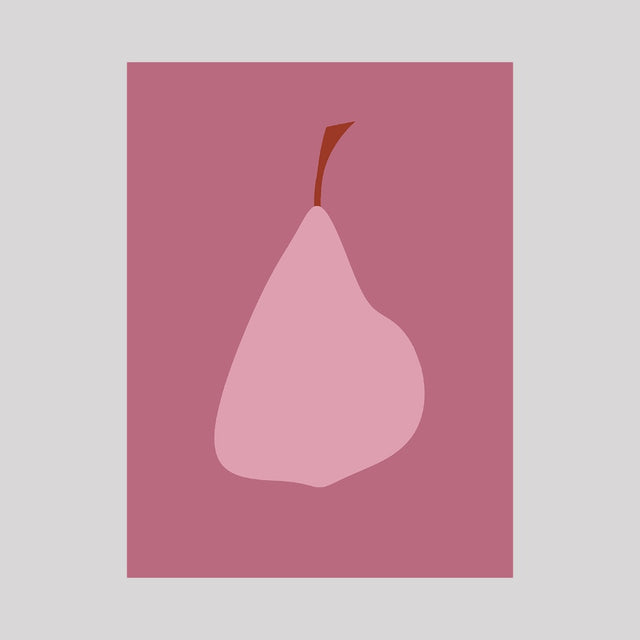 Kunstdruck 'Silent Fruits 01' Poster 30x40 - IH & KL Design Studio