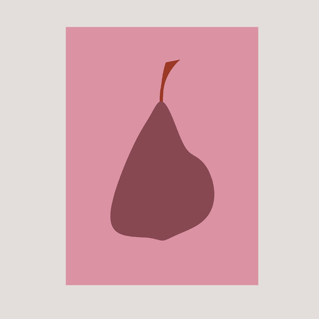 Kunstdruck 'Silent Fruits 03' Poster 30x40 - IH & KL Design Studio