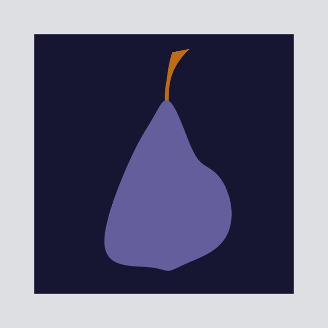 Kunstdruck 'Silent Fruits 05' Poster 40x40 - IH & KL Design Studio