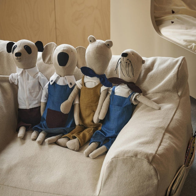 Kuscheltier Otter Teddy Natural - ferm LIVING - DesignWe.Love