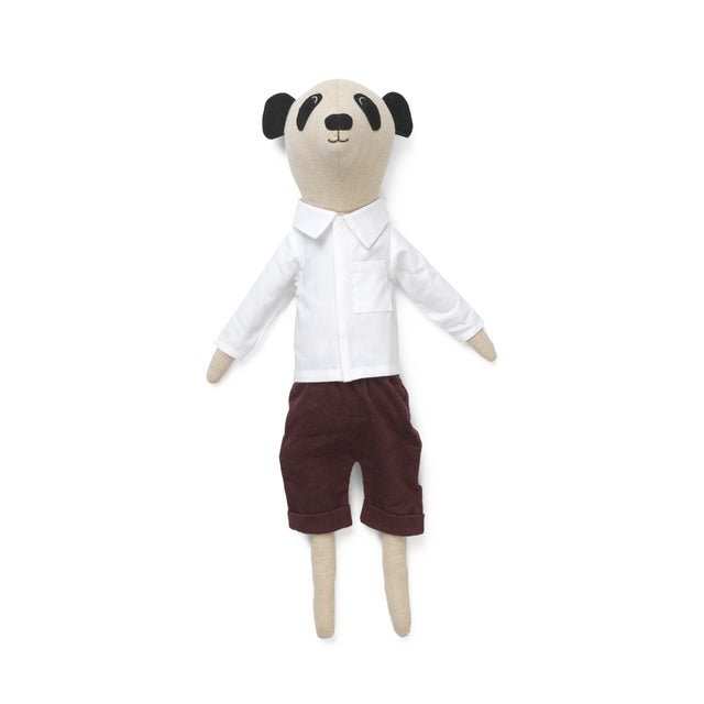 Kuscheltier Panda Teddy Natural - ferm LIVING