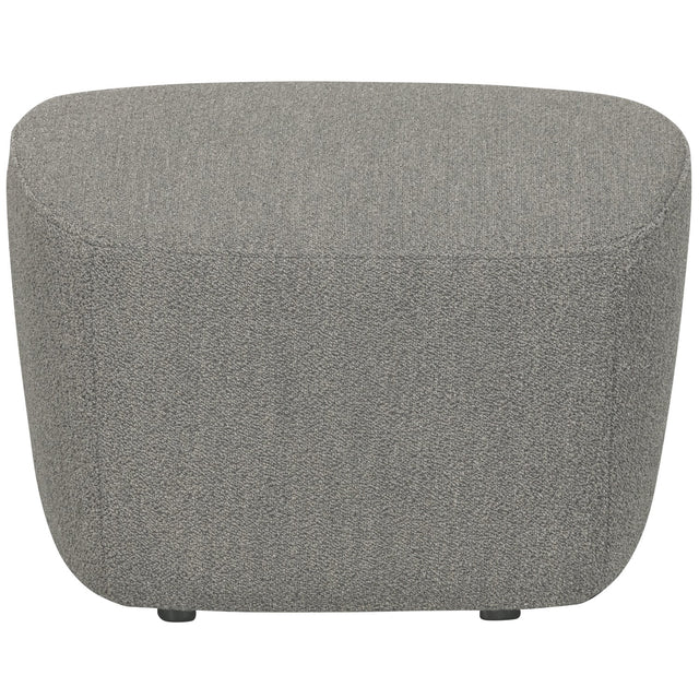Lofty Hocker Stoff Bouclé Grau - VT Wonen