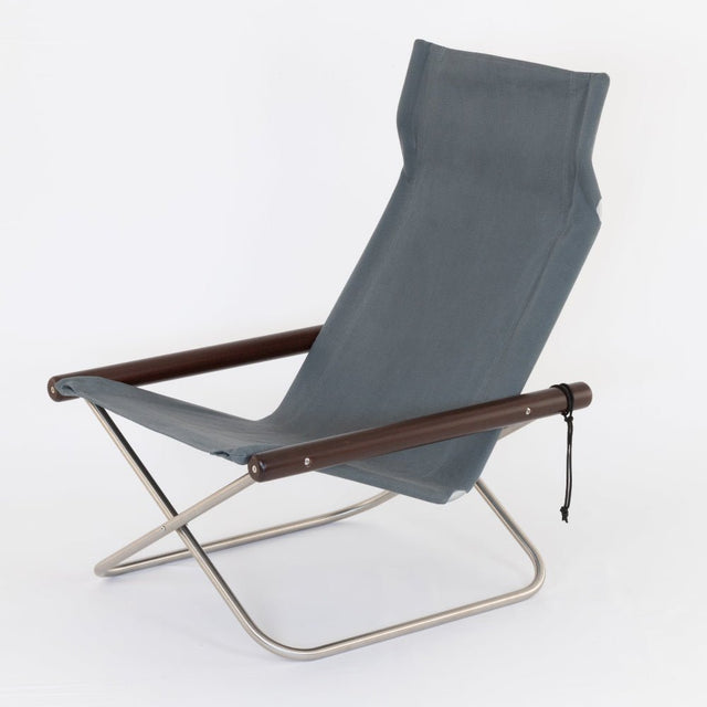 Loungesessel Grau/Dunkelbraun - Nychair X - DesignWe.Love