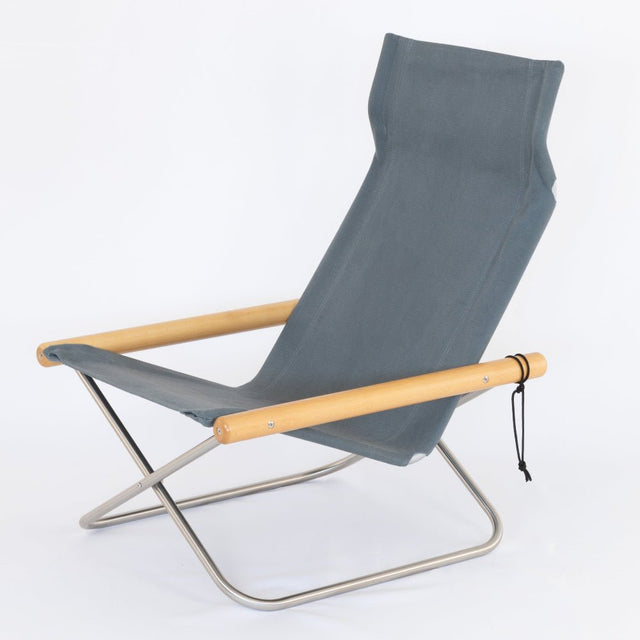 Loungesessel Grau/Natur - Nychair X - DesignWe.Love