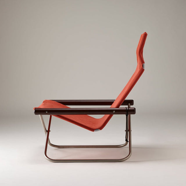 Loungesessel Terracotta/Dunkelbraun - Nychair X - DesignWe.Love