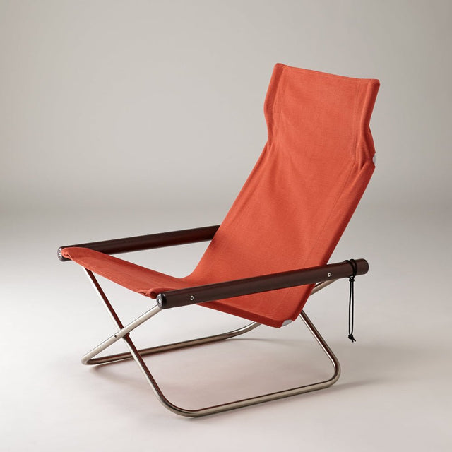 Loungesessel Terracotta/Dunkelbraun - Nychair X - DesignWe.Love