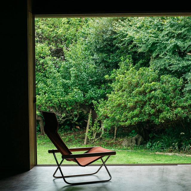 Loungesessel Terracotta/Dunkelbraun - Nychair X - DesignWe.Love