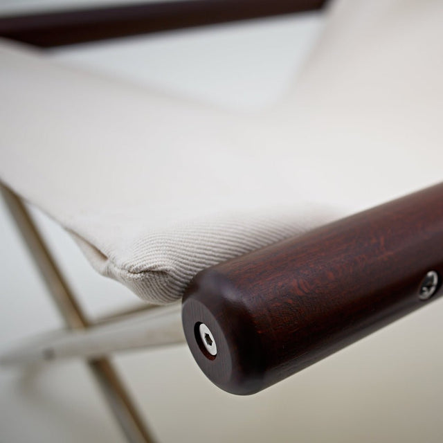 Loungesessel Weiss/Dunkelbraun - Nychair X - DesignWe.Love