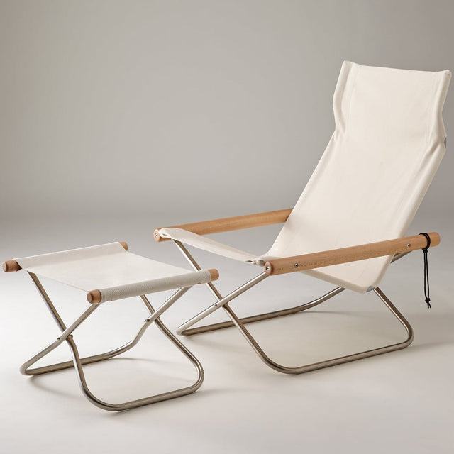 Loungesessel Weiss/Natur - Nychair X - DesignWe.Love