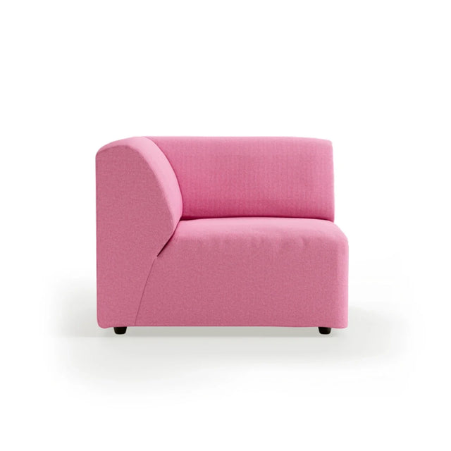 HKliving Jax Couch Modulsofa Ecke Links in Cotton Candy, Freisteller