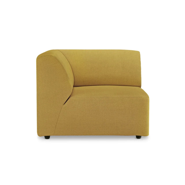 HKliving Jax Couch Modulsofa Ecke Links in Linen Burnt Ochre, Freisteller