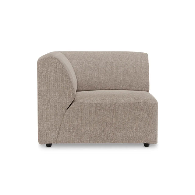 HKliving Jax Couch Modulsofa Ecke Links in Sneak Beige, Freisteller