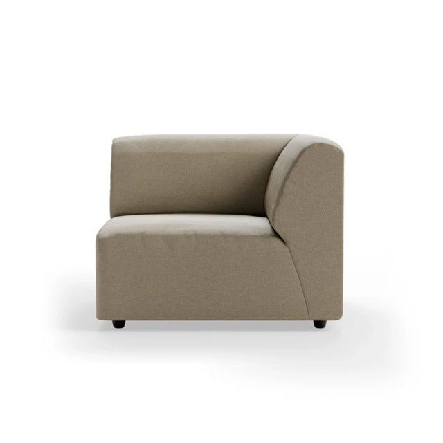 HKliving Jax Couch Modulsofa Ecke Rechts in Deco Pebble, Freisteller
