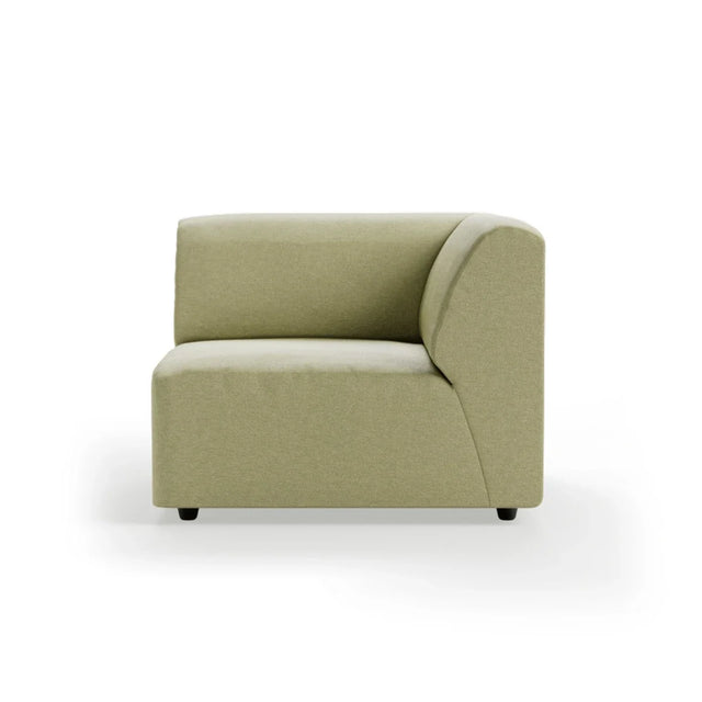 HKliving Jax Couch Modulsofa Ecke Rechts in Deco Sage, Freisteller