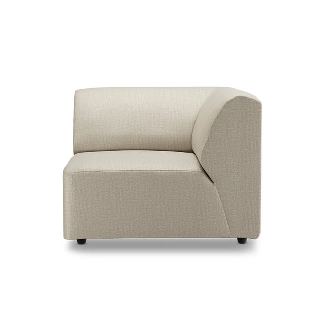 HKliving Jax Couch Modulsofa Ecke Rechts in Pure Ivory, Freisteller