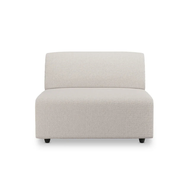 HKliving Jax Couch Modulsofa Mittelteil in Cosy Beige, Freisteller
