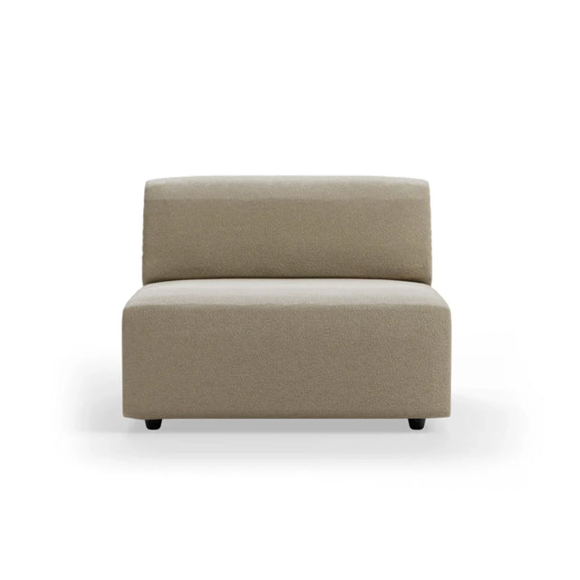 HKliving Jax Couch Modulsofa Mittelteil in Deco Pebble, Freisteller