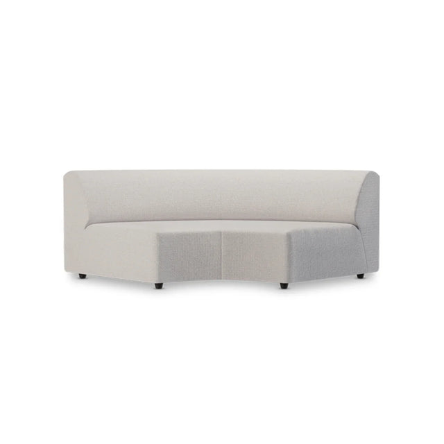 HKliving Jax Couch Modulsofa Rundung in Cosy Beige, Freisteller