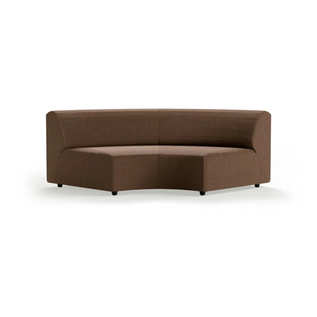 HKliving Jax Couch Modulsofa Rundung in Whisper Quicksand, Freisteller