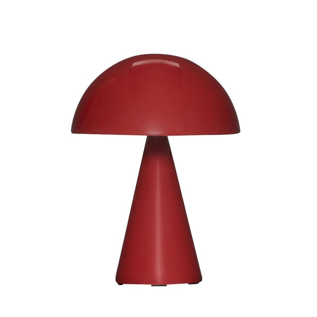 Mush tragbare Akkuleuchte Rot - Hübsch Interior - DesignWe.Love