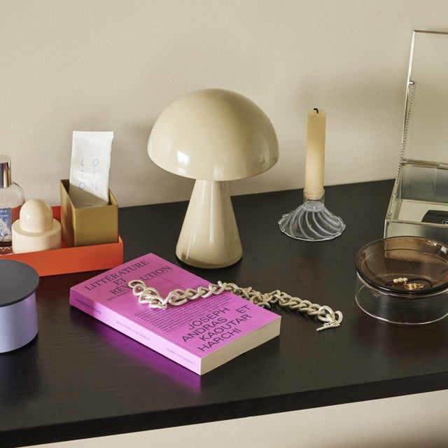 Mush tragbare Akkuleuchte Sand - Hübsch Interior - DesignWe.Love