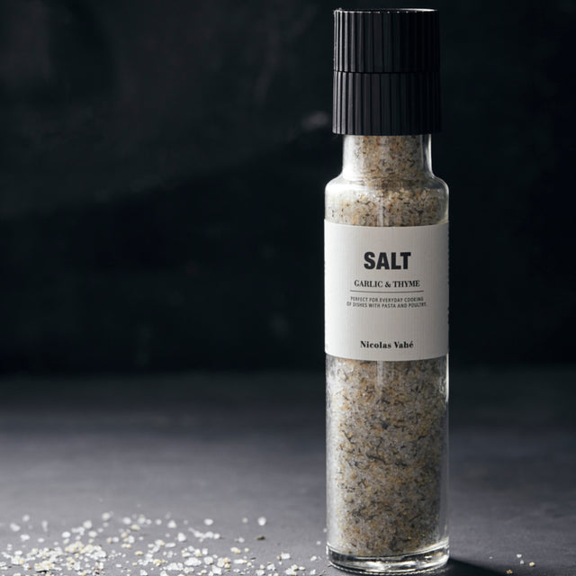 Salz Knoblauch & Thymian Gewürzmühle - Nicolas Vahé