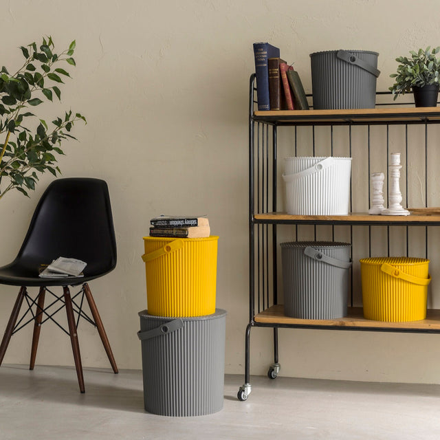 Omnioutil Eimer Grau Mini 4L - Hachiman